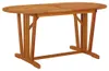 vidaXL Zahradní stůl 160x85x75 cm Masivní dřevo Eukalyptus Náhled obrázku produktu 5