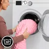 Útulná prikrývka na posteľ károvaná ružová reliéfna 160x200 Náhľad obrázku produktu 13