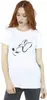 Disney - "Nose Up" T-Shirt für Damen BI48672 (XXL) (Weiß) Produktbild-Vorschau 2