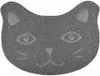 Tapis flamant devant la toilette pour chat ZELDA gris Voir les images du produit 2