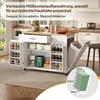 Mobilní kuchyňský ostrov s výklopnou pracovní deskou, Náhled obrázku produktu 11