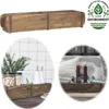 LS-LebenStil Holz Ziegelform Unika 57x15cm Braun ECHTE ALTE Produktbild-Vorschau 1