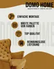 DomoHome Fauteuil de relaxation Fauteuil avec accoudoirs Voir les images du produit 3