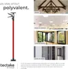 zestaw 4 podpór teleskopowych tectake® z płynną regulacją Podgląd zdjęcia produktu 16