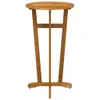 The Living Store Garten-Bartisch Ø60x105 cm Massivholz Produktbild-Vorschau 3