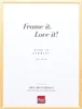 Effect Massivholz-Fotorahmen Profil 20 natur 30 x 45 cm, Produktbild-Vorschau 1