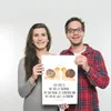 Mr. & Mrs. Panda Bild Schnecken Liebe DIN A3 - Weiß - Produktbild-Vorschau 3