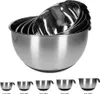 15tlg Set Edelstahl Rührschüssel 18/10 inkl. Deckel und 4 Produktbild-Vorschau 4