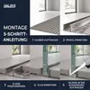 Dalsys Glasführungsschiene Fliesenprofil 250cm x 11mm x Produktbild-Vorschau 6