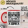 Lustiges Kein Rentner Sondern Opa Ruhestand Geschenk Tasse Produktbild-Vorschau 3