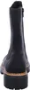 A single black Chelsea boot is shown from the back. Voir les images du produit