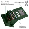 RFID Damen Geldbörse Portemonnaie Geldbeutel Damenbörse Produktbild-Vorschau 7