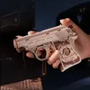 3D puzzle Mini pištoľ, ROKR, drevené, 125 dielikov Náhľad obrázku produktu 5