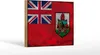 Holzschild Flagge Bermudas 18x12cm Flag of Bermuda Rost Produktbild-Vorschau 2