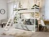 Hochbett 90x200 cm mit Schlafsofa 140x200 cm Couch in Produktbild-Vorschau 2