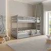 A child's bedroom with a bunk bed. Produktbild-Vorschau