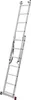 krause werke werk corda alu aluminium leiter schiebeleiter anlegeleiter aluleiter teleskopleiter ausziehleiter sprossenleiter ausziehbar leitern duo gerüst arbeitsgerüst kleingerüst leitergerüst 3x11 3x9 3x7 fahrgerüst Podgląd zdjęcia produktu