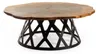 Design Couchtisch Luxus Rund Form Metall Elegantes Produktbild-Vorschau 1