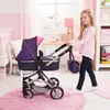 Poussette de poupée City Neo bleue/rose avec licorne Voir les images du produit 6