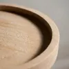 SET mit 10 HOLZUNTERSETZERN AUS BUCHE, 11 cm, unbehandelt, Produktbild-Vorschau 3