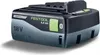 A studio shot of a Festool 18V 8.0 Ah Li-ion battery pack. Produktbild-Vorschau