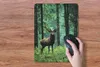 MuchoWow® Mauspad Mousepad Hirsche - Wald - Bäume - Tiere - Produktbild-Vorschau 3