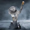 Edler Golf Siegerpokal 20cm - Hochwertige Trophäe für Produktbild-Vorschau 4