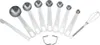 7Pcs/Set Stainless Steel Measuring Spoons Cups with Produktbild-Vorschau 4