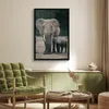 MuchoWow® MuchoWow® Gerahmtes Poster Elefant - Tiere - Produktbild-Vorschau 2