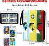 Fussball Sammelkarten Album mit 4 Taschen 50 Hüllen, Produktbild-Vorschau 6