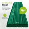 JUSKYS® Profilblech - Grün 14er Set, verzinkter Stahl, Produktbild-Vorschau 5