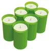 BioGreen 6er-Set ökologische Kerzen aus REWAX-Biomasse für Produktbild-Vorschau 1
