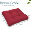Zahradní polštář 40x40x10 cm ITA HOME & GARDEN Náhled obrázku produktu 5