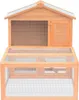 vidaXL Clapier en bois pour petits animaux/lapins Voir les images du produit 2