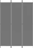 vidaXL Paravento a 3 ante, antracite, 150x220 cm, tessuto Anteprima dell’immagine prodotto 10