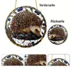 GKA XL Sonnenfänger Igel 20 cm Buntglas Lichtfänger Produktbild-Vorschau 4