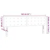 Testiere 2 pz. Velluto grigio scuro 80x5x78/88 cm Anteprima dell’immagine prodotto 8