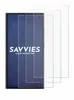 A product shot of screen protectors for a smartphone, with the brand logo visible on the phone's screen. Produktbild-Vorschau
