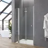 AQUABATOS Nischentür Dusche 140 x 187 cm Duschwand Produktbild-Vorschau 1