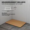 Outsunny Metall Gerätehaus 2,42 m², Geräteschuppen mit Produktbild-Vorschau 6