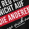 Herren T-Shirt Print Aufdruck bedruckt mit Spruch Ich reg Produktbild-Vorschau 4