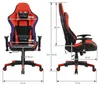 ML-Design Gaming Stuhl mit RGB LED-Beleuchtung & Produktbild-Vorschau 7