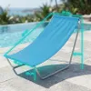 Liegestuhl für Strand, Gartenliege aus Stahl klappbar mit Produktbild-Vorschau 10