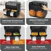 MAXXMEE Heissluft-Fritt. Doppelk. 2x3,8l Produktbild-Vorschau 12