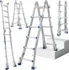 Jopassy Mehrzweckleiter 4x5 Alu Multifunktionsleiter Produktbild-Vorschau 1