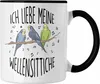 Trendation - Lustige Wellensittich-Tasse Geschenk für Produktbild-Vorschau 1