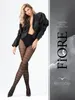 Karierte Damenstrumpfhose 20 den 3 Black Produktbild-Vorschau 1