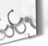 DEQORI Schlüsselbrett Glas 30x20 cm 'Unifarben - Weiß' Produktbild-Vorschau 5