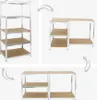 Mega Deal | 4x Schwerlastregal Ragnar | HxBxT 180x90x60cm | Produktbild-Vorschau 5