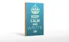 Holzschild Spruch 12x18cm Keep Calm and write on Produktbild-Vorschau 1